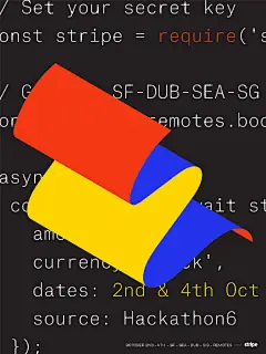 #艺术留学# #平面设计#

灵感 \ 红黄蓝的海报应用

当我们用饱和度较高的颜色进行海报排版时，要注意在色相上不要太过相近，色块的分布要有疏有密，不建议太过平均。如果要在这样的海报中添加细节，黑白两色会更加鲜明，可用来传递信息。

#作品集# ​​​​