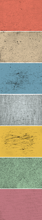 7 Halftone Textures : A pack of 7 high quality vector textures derived from high resolution photos. Use them in whatever project...