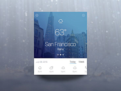 大海和我采集到app－天气