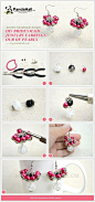 手工制作饰品设计教程：DIY串珠耳环