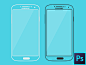 Samsung Galaxy S4 Line Template Kit