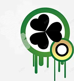 绿色创意花纹 平面电商 创意素材