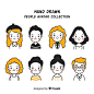 https://www.freepik.com/free-vector/cartoon-people-avatar-collection_3950946.htm