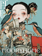 艺术插画｜慢享余晖假期还能充值吗_4_魔力魔力HOME_来自小红书网页版
