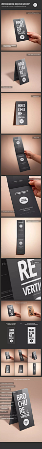Vertical Flyer & Brochure Mock-Up on Behance