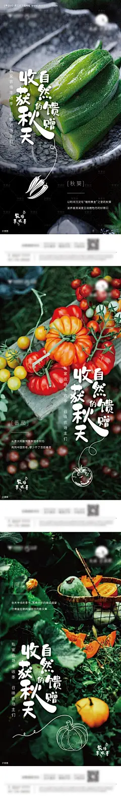 源文件下载【农场系列宣传海报】编号：18580006780411184