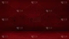 暗红色混凝土室内背景的空白图像。乡村墙和地板的室内概念与黑暗的角落。产品陈列室。