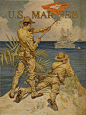 Joseph_Christian_Leyendecker_-_U.S._Marines_(1917).jpg (2500×3350)