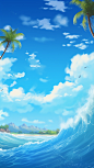 空间活动海报背景