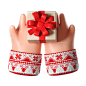 Hands_model_Christmas