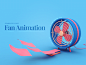 Fan Seamless Loop seamless loop render fan design 3d animation webshocker