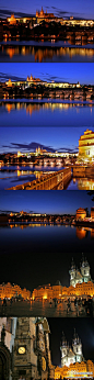 创意中转站：#布拉格之夜# >> via @旅行摄影精选