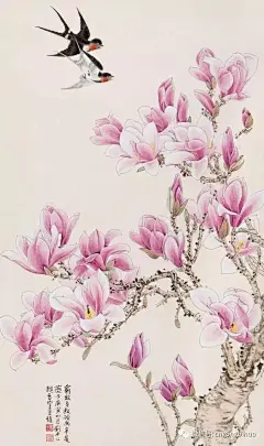 著名工笔画家俞致贞精美作品欣赏！太美了！