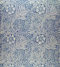 “Marigold” wallpaper design, William Morris, 1875