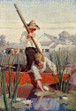 美国现实主义画家 N.C. Wyeth 绘画作品 ​​​​