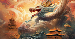 Huaaa_采集到DESING | 龙插画