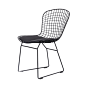 北欧镂空铁丝椅现代简约创意金属铁艺餐椅户外椅工业风设计师椅子-淘宝网