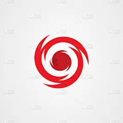 飓风,抽象,图标,符号,商务,螺线,风,天气,模板,行动