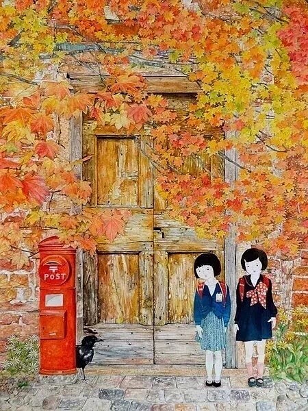 插画师辻川奈美作品赏