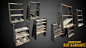 PUBG  : Miramar Props, Warren Marshall : This is a collection of some of the art work I did for PlayerUnknown's Battlegrounds on the new Miramar map. This isn't everything but it's a good representation at least!  More to come in the future!