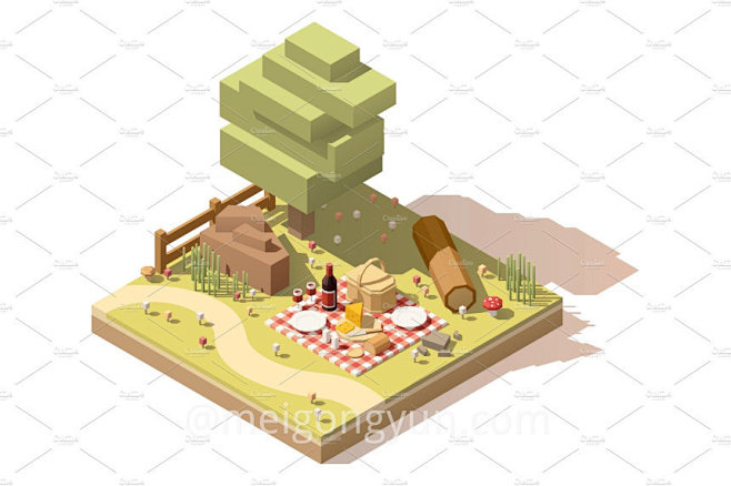 Vector isometric low...