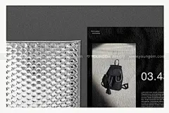 光影简约防震信封袋名片单页文具vi设计贴图ps样机素材mockup模板下载_颜格视觉