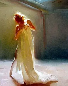 旅美画家​吴兆铭油画作品