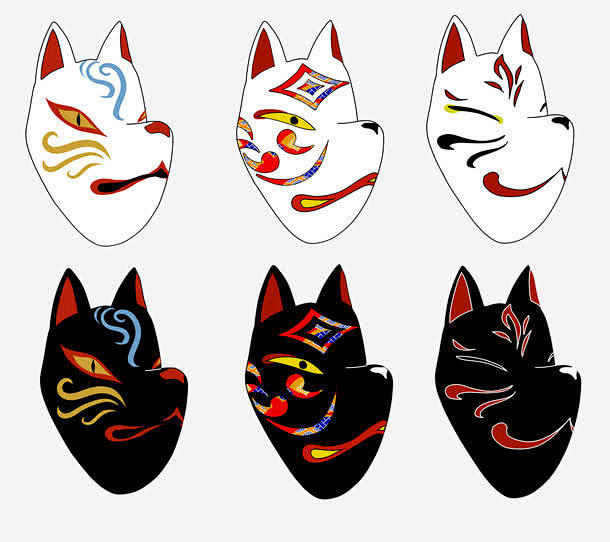 花纹小猫面具_新图网 https://i...