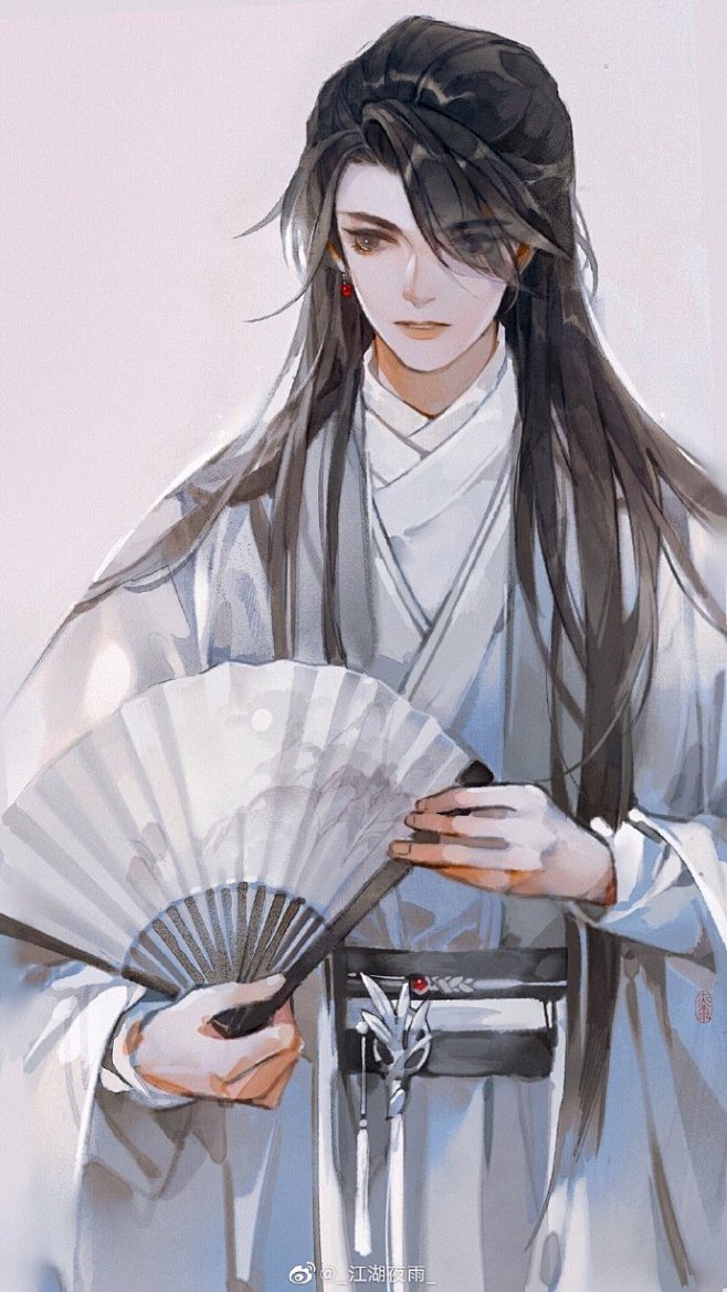 #将进酒# 画个萧二 再来个沈哥