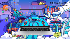 夏了夏天zzz采集到插画-炫酷风