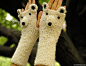 Polar BEAR FINGERLESS GLOVES (Boucle) - Free Shipping Worldwide