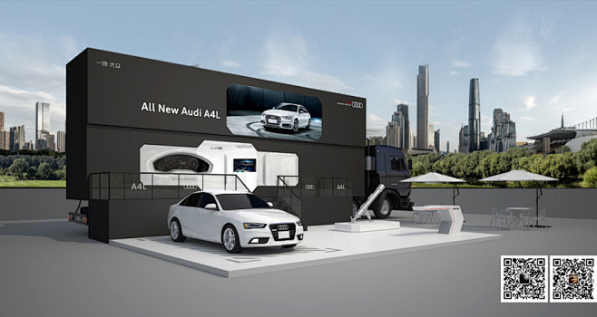 Audi移动大篷车展车设计 - 案例 -...