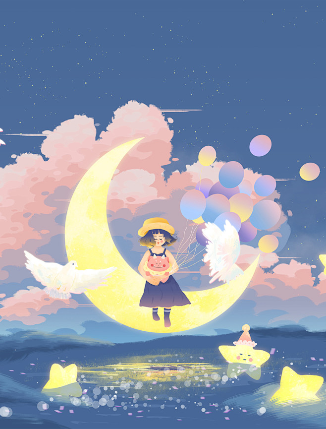 小怪兽系列作品_酸奶酪cos__插画师作...