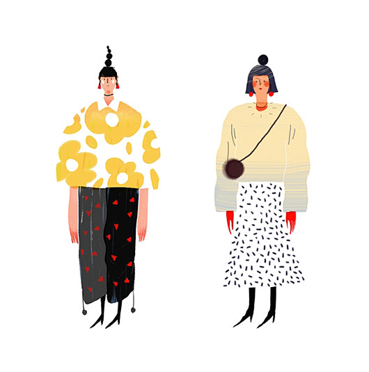 画了一些小人<br/>by 一个歪脖子