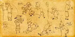 直接被帅晕了！《大圣归来》人物原设动态草图
