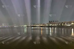 喷泉,桥,彩虹,江南区,梁,首尔,照明设备,东亚人,著名景点,亚洲人种