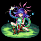 Pixel LOL:K/DA  Akali, Rex Cat