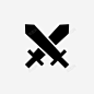 剑保险箱剑杆图标 隐私 icon 标识 标志 UI图标 设计图片 免费下载 页面网页 平面电商 创意素材