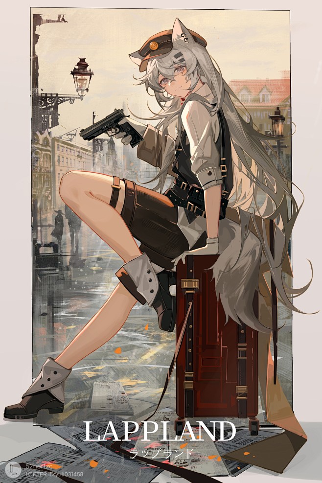 明日方舟 拉普兰德 制服 中世纪 枪