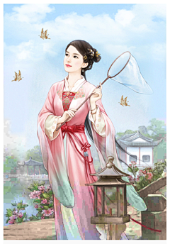宋宋songj🌟采集到古风手绘人物