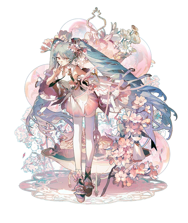 初音未来立绘.png.-花瓣网