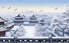 3d建筑古风建筑现代建筑素材图片