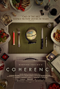 2014 年那些漂亮的科幻电影海报-《彗星来的那一夜》（Coherence）