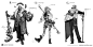 Project LAX (Unreleased) - Character Sketches