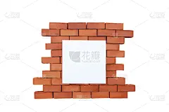 砖墙,空白的,纸,贺卡,留白,边框,水平画幅,墙,消息,无人