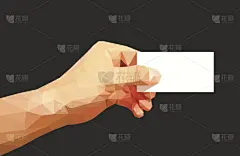 男人,黑色背景,手,安全护栏,名片,形状,会议,绘画插图,符号,几何形状