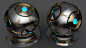 Bionic Eye : Cinema 4D GSG Kit - Bionic Eye Image Without Meshes: dracu-teufel666.deviantart.com…