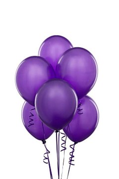 紫色 汽球 壁纸