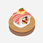 手绘矢量木盘寿司美食免抠图片大小7500x7500px 图片尺寸1.07 MB 来自PNG搜索网 pngss.com 免费免扣png素材下载！ai矢量#便当#春游#大米#郊游#卡通#卡通手绘#米饭#盘子#日本#日本豆腐#肉#桑葚#