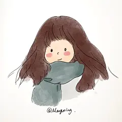 插画头像 | 女孩头像 | 手绘
